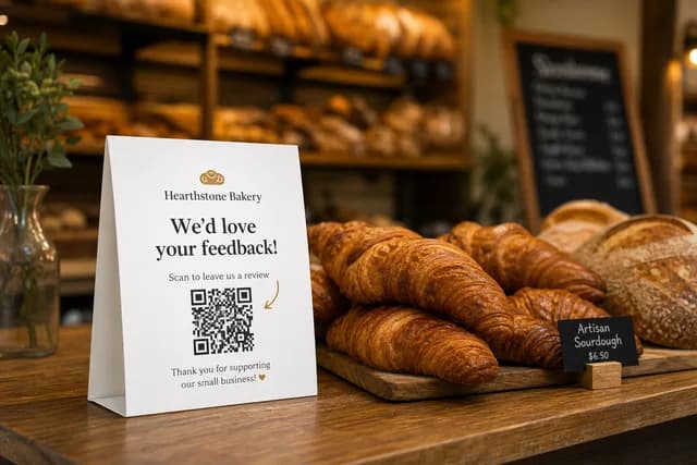 Bakery Counter Card